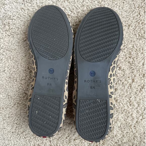 Rothy's Rothys The Flat Leopard Print Ballet Flat 8.5 - Picture 5 of 5